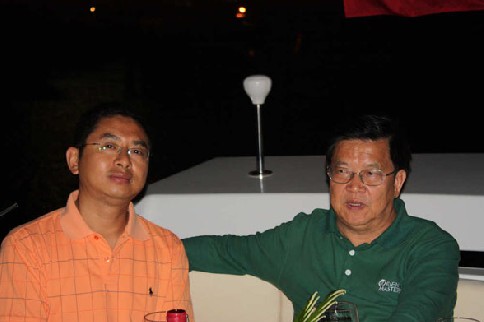 龙永图先生访问宁波莱悦游艇俱乐部