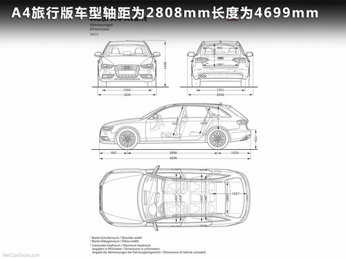 奥迪将在华引入 A4旅行及RS系列性能车型