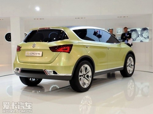 新一代SX4原型 铃木新概念车广州将首发
