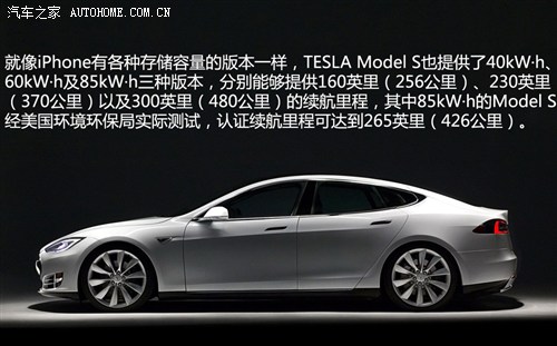 汽车界的里程碑 图解TESLA Model S