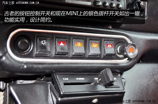 实拍1989年经典Mini和AC改装版MINI