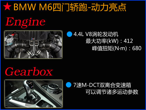宝马M6四门版正式上市 售价为239.5万元