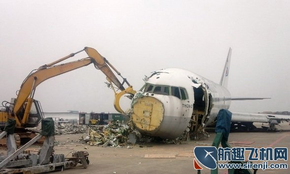 中国飞机拆解业方兴未艾 潜藏财富非常可观