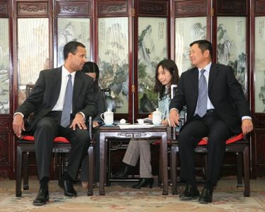 李健副局长会见波音中国总裁