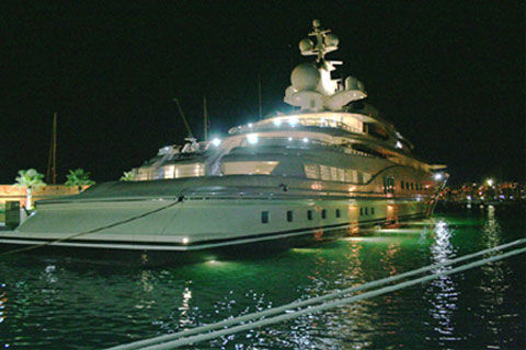 世界知名富豪们的超级游艇