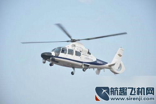 合肥首架警用直升机首航 身价超6000万