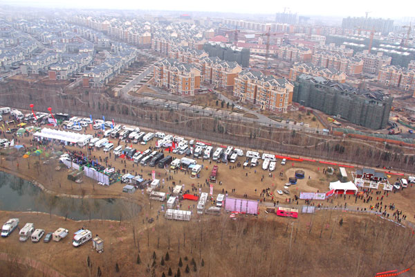 2012第四届北京国际房车露营展览会精彩航拍