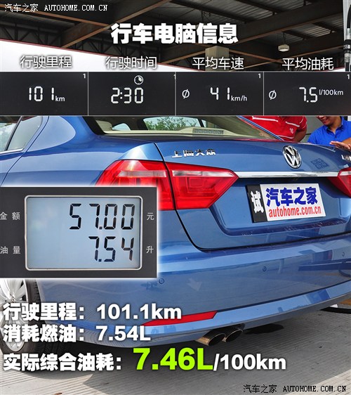 穿上统一制服 测试上海大众新朗逸1.4T