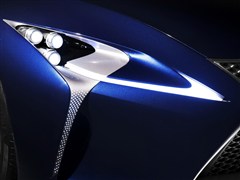雷克萨斯发布LF-LC Blue混动概念跑车