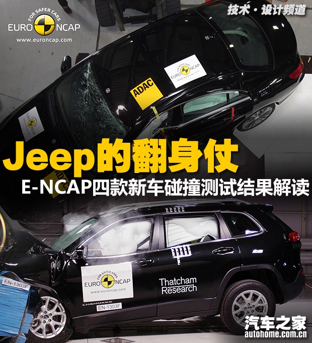 Jeep的翻身仗 4新车E-NCAP碰撞结果解析