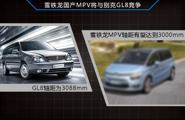 雪铁龙将国产MPV 与别克GL8竞争（图）