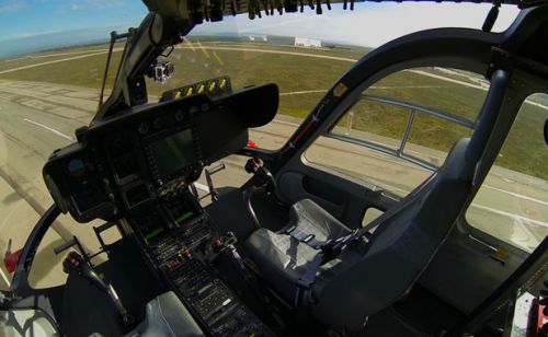 欧直在EC145上测试可选驾驶飞控系统